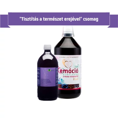 emóció 7.84 (1 liter) + eMC Levendulás Univerzális Tisztítószer Koncentrátum (500 ml) - csomagban 10% kedvezménnyel